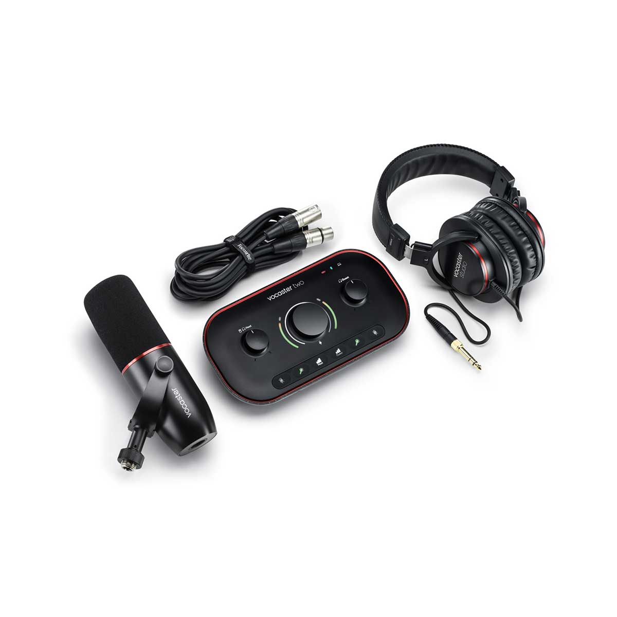 Focusrite Vocaster Two Studio ultimate podcasting kit
