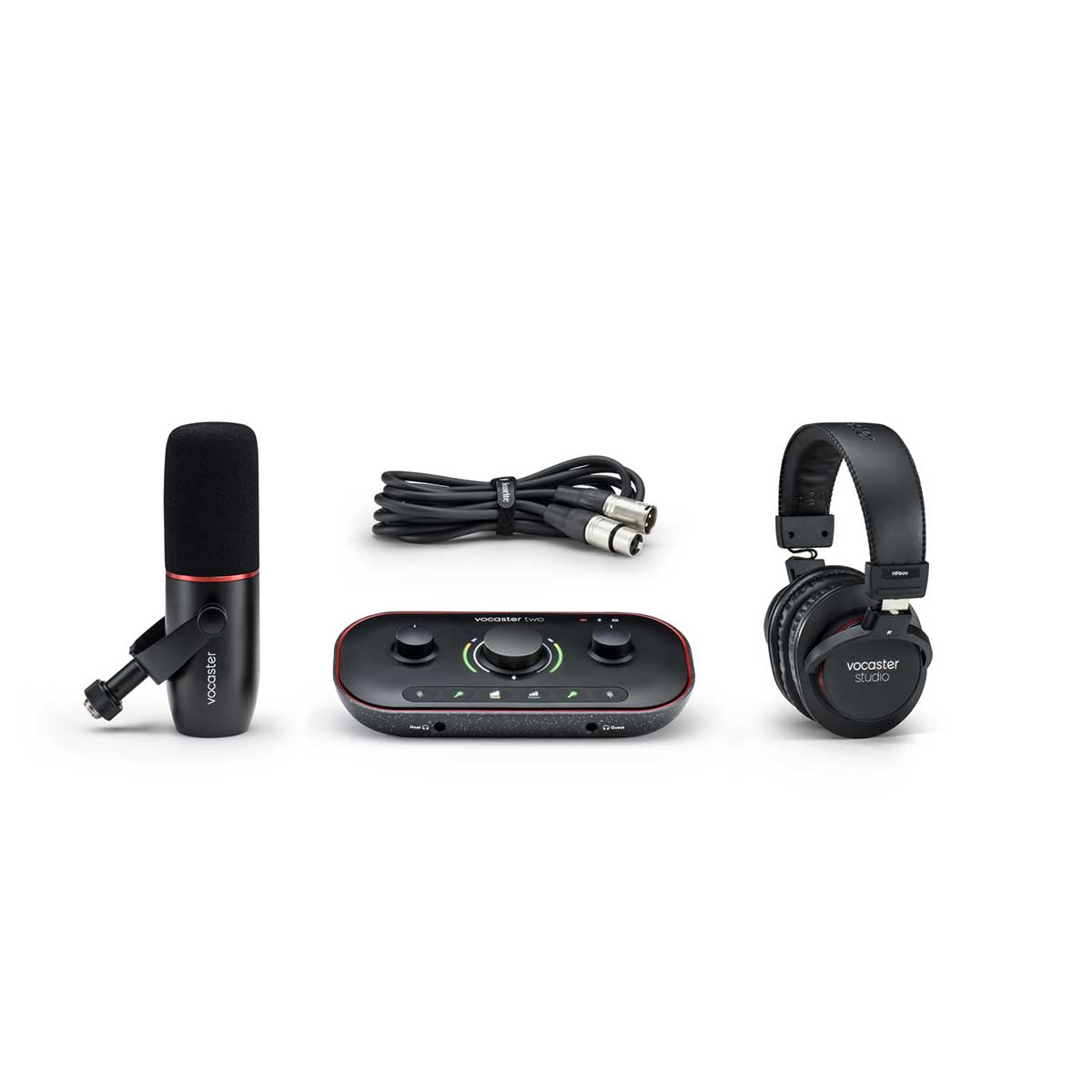 Focusrite Vocaster Two Studio ultimate podcasting kit