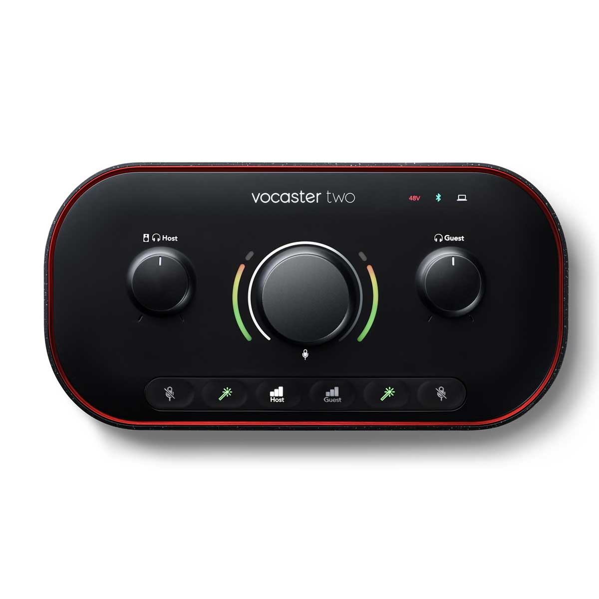Focusrite Vocaster Two podcast interface for content creators