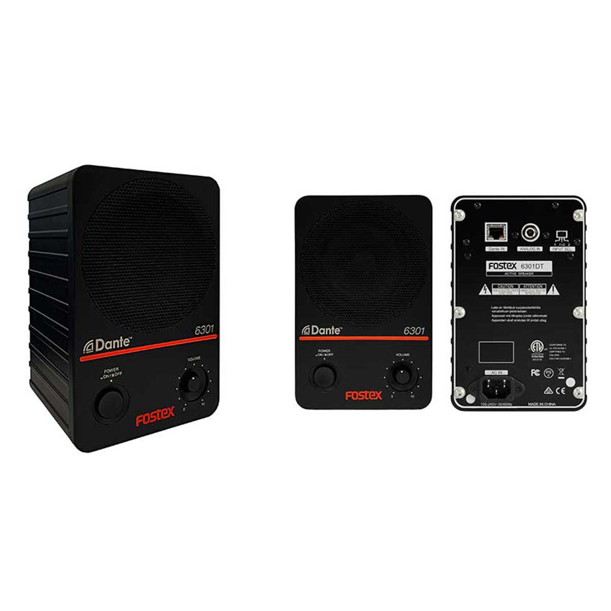 Fostex 6301DT Active Monitor with DANTE