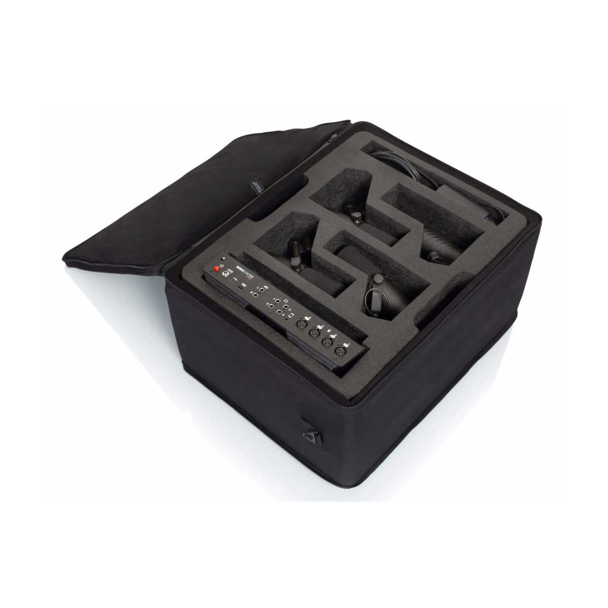 Gator GL-RODECASTER4 Lightweight Case For Rodecaster Pro & Four Mics 