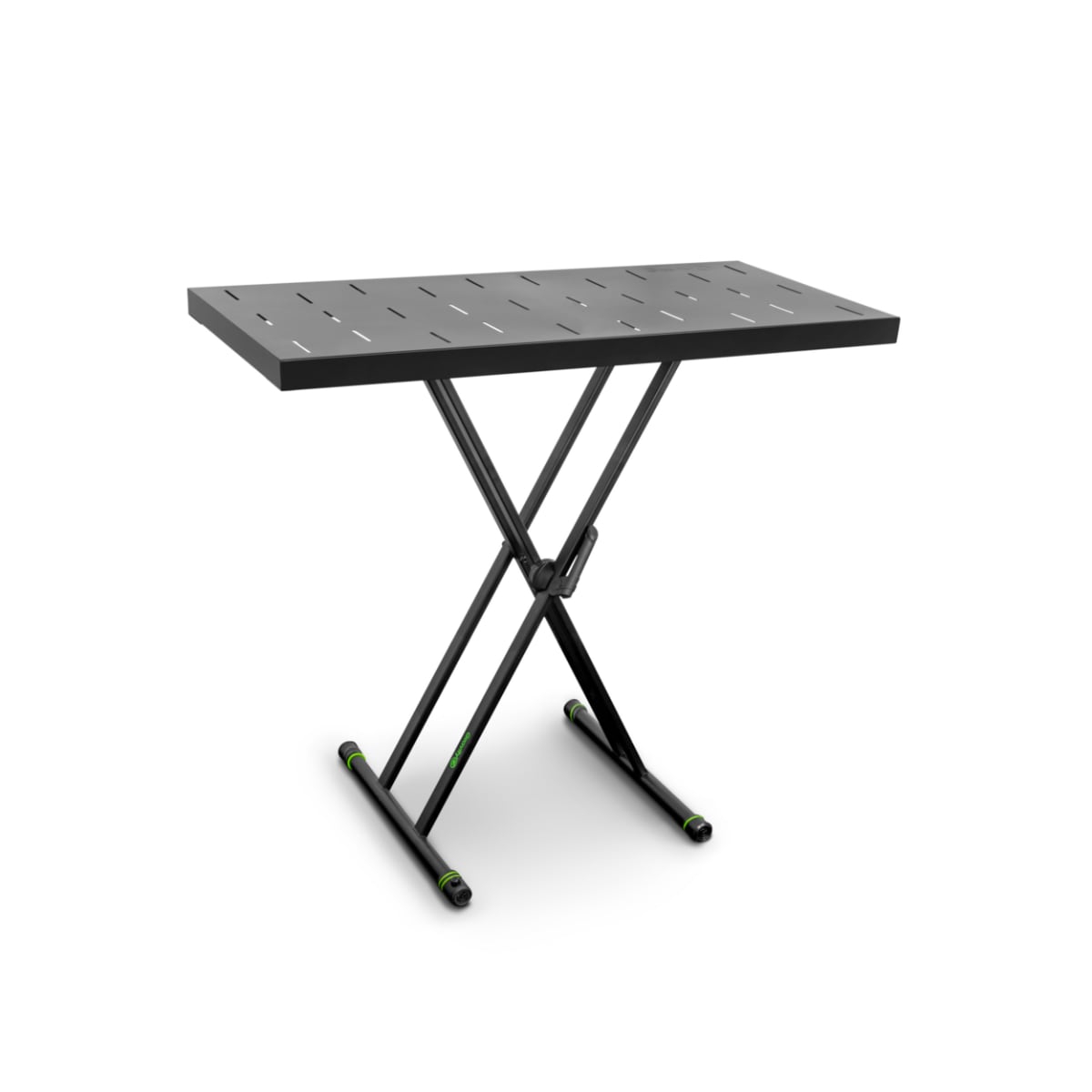 Gravity KSX2RD Set With Double Braced X-Frame Keyboard Stand & Rapid Desk