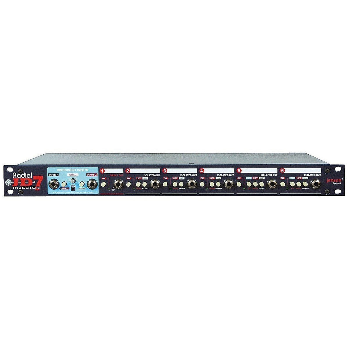 Guitar Accessories - Radial JD7 Injector - Guitar Distro & Splitter