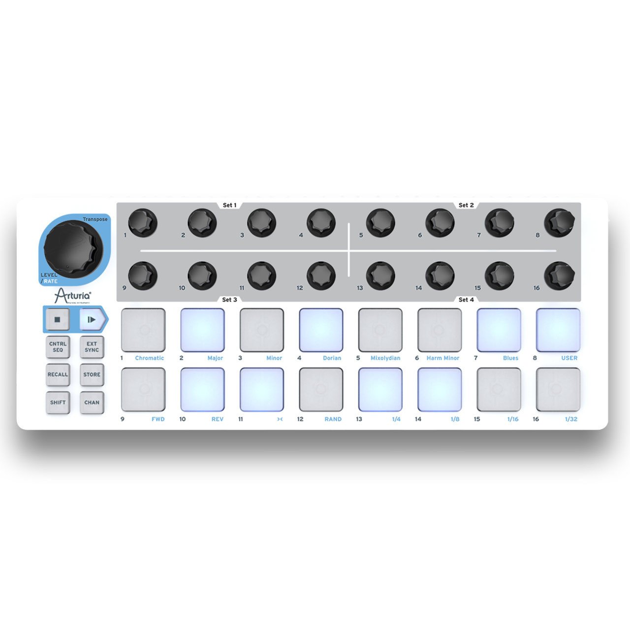 Hardware Sequencers - Arturia Beatstep Portable Pad Controller & 16 Step Sequencer