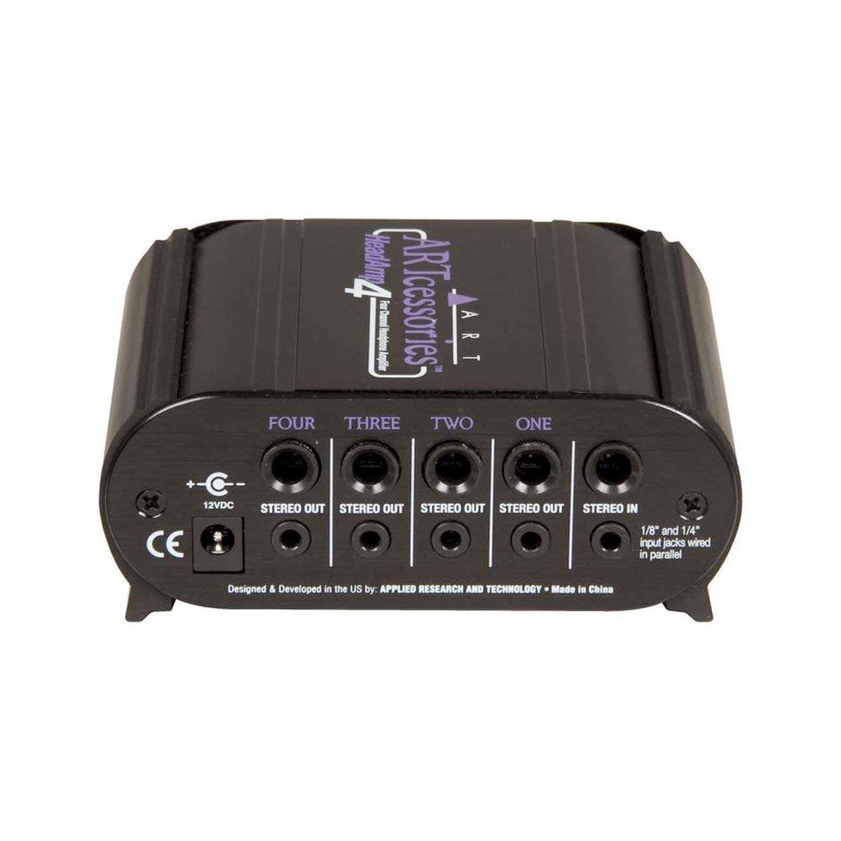 Headphone Amplifier - ART HeadAMP 4 - Eight Output Stereo Headphone Amp