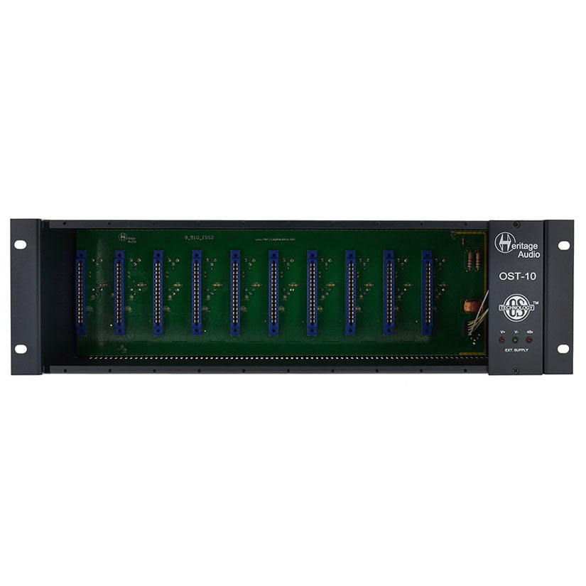 Heritage Audio OST-10 V2.0 10-Slot 500 Series Rack
