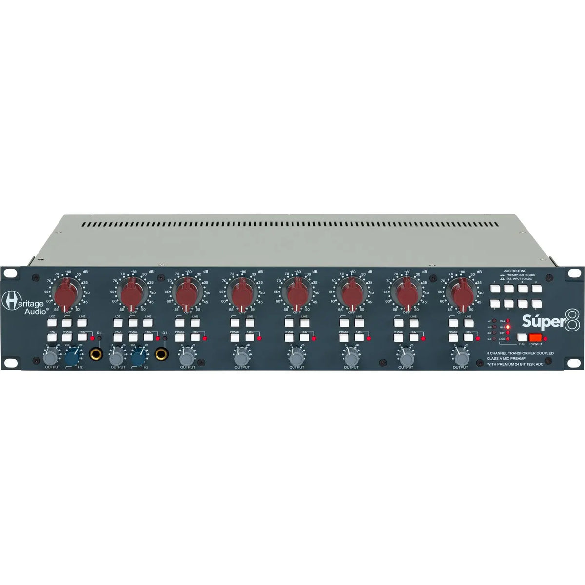 Heritage Audio Super 8 8-channel Mic Preamp