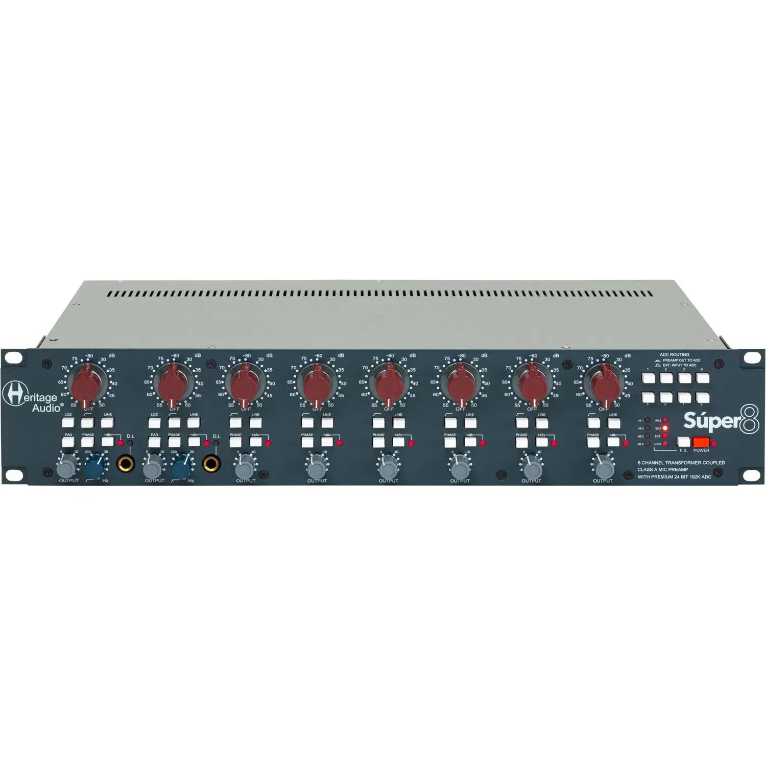Heritage Audio Super 8 8-channel Mic Preamp