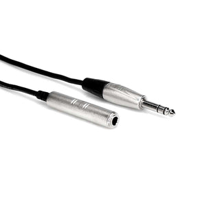 Hosa Pro Headphone Extension Cable REAN 1/4 in TRS to 1/4 in TRS
