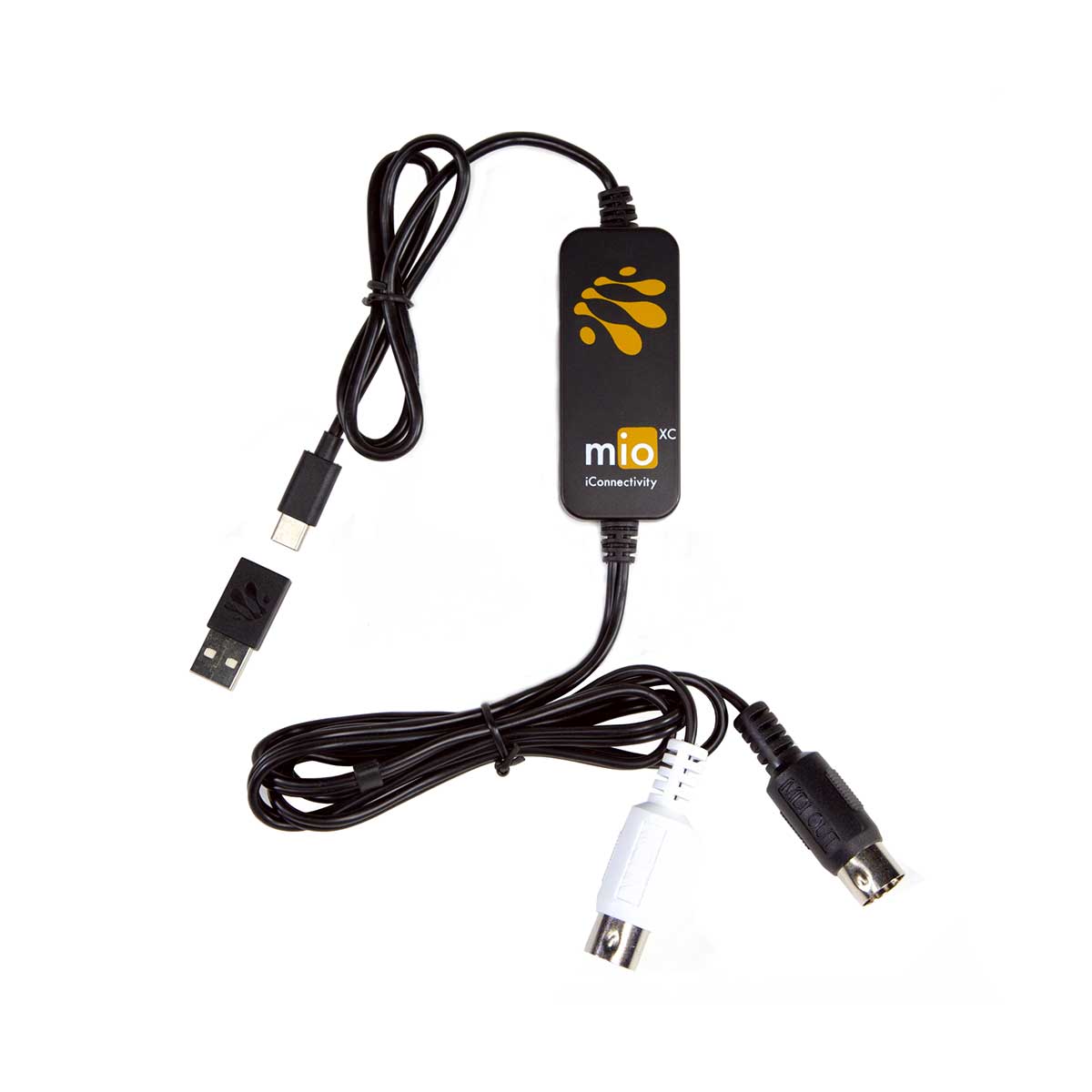 Iconnectivity mioXC -USB-C 1x1 MIDI interface for Mac, PC, iOS, or Android