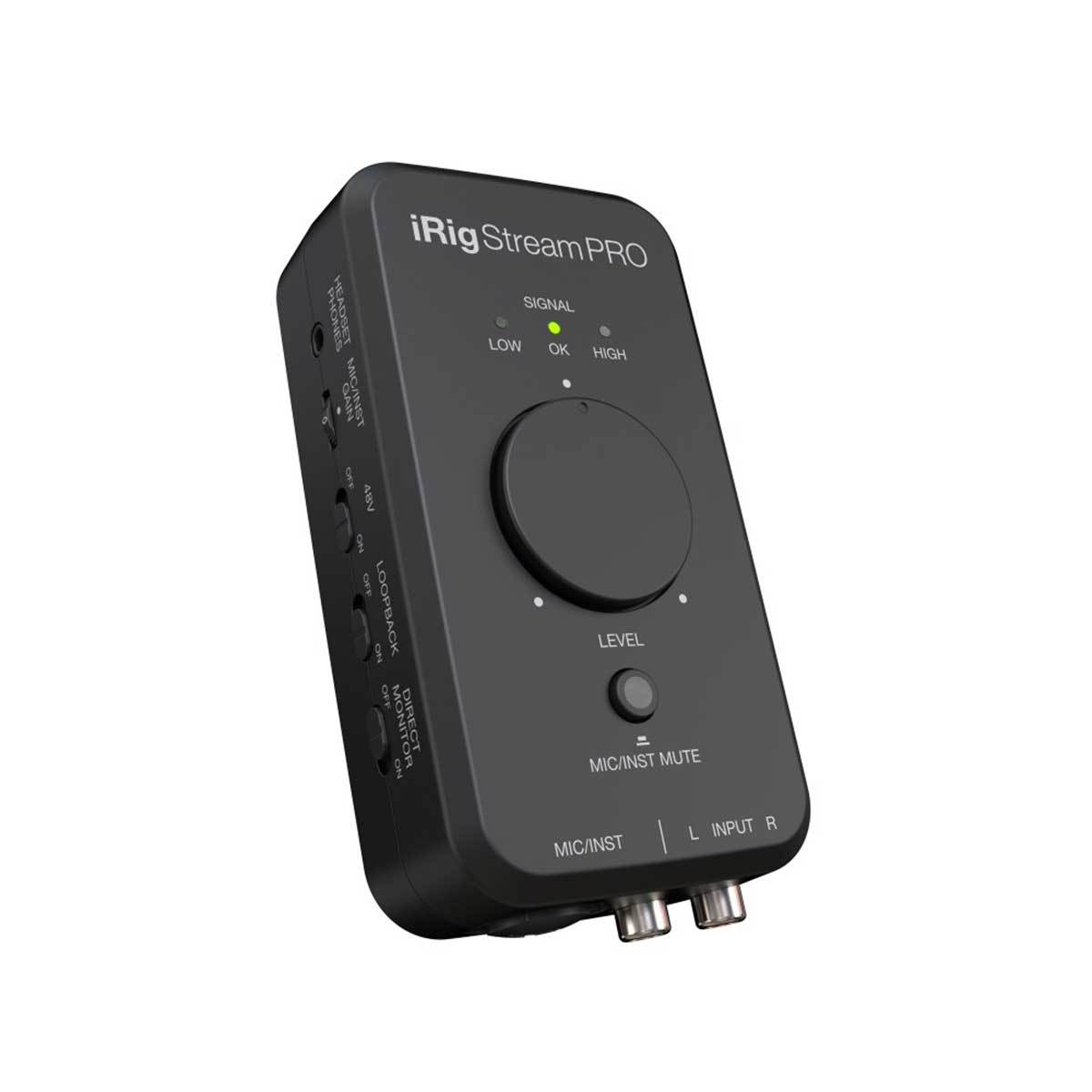 IK Multimedia iRig Stream Pro Streaming audio interface for iOS, Android, Mac/PC