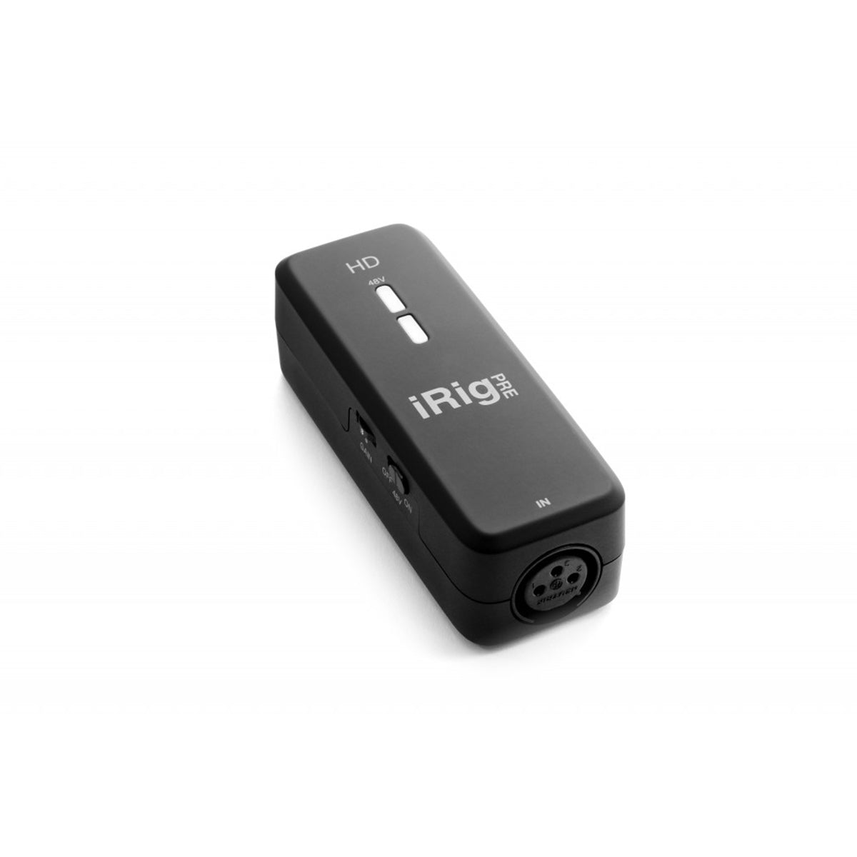 IK Multimedia iRig Pre HD high definition microphone interface with studio quality preamp