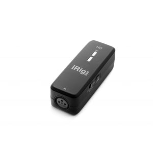 IK Multimedia iRig Pre HD high definition microphone interface with studio quality preamp