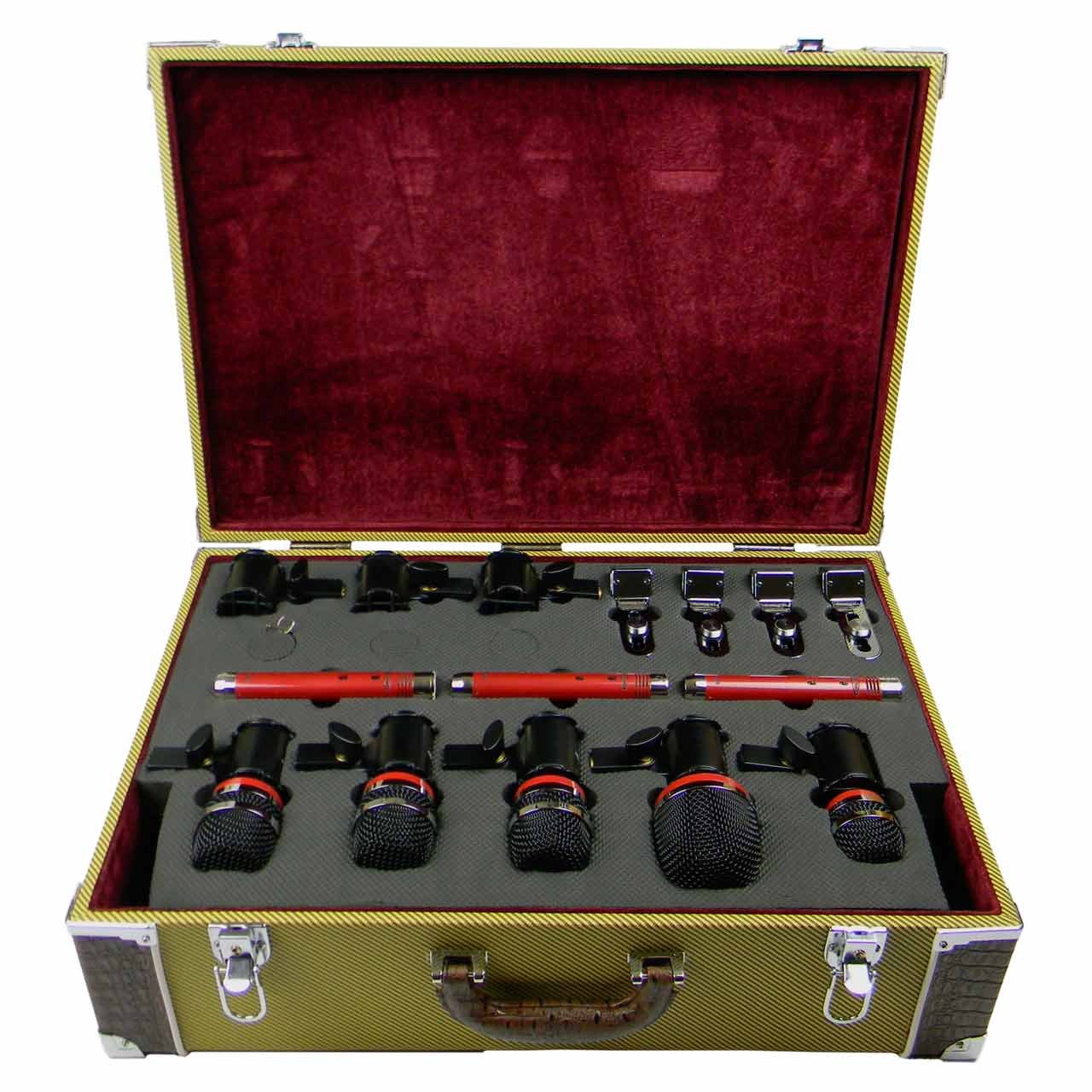 Instrument Microphones - Avantone CDMK8 8-Mic Drum Microphone Kit