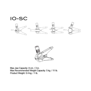 Triad-Orbit IO-SC Synergy Series™ IO-Equipped Savior Spring Clamp