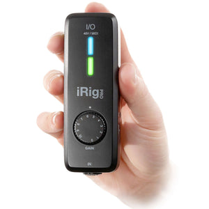IOS Audio Interfaces - IK Multimedia IRig Pro I/O Compact Audio/MIDI Interface