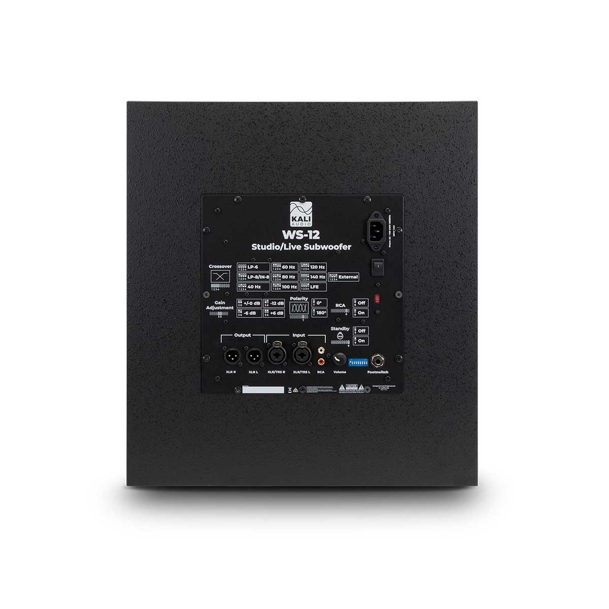 Kali Audio WS-12 12" 100W Subwoofer for Studio & Stage