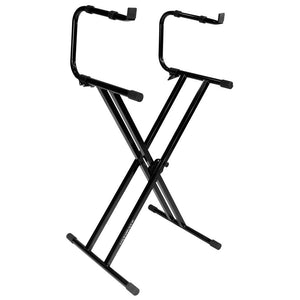 Keyboard Accessories - Ultimate Support IQ-2200 Two-tier X-style Keyboard Stand