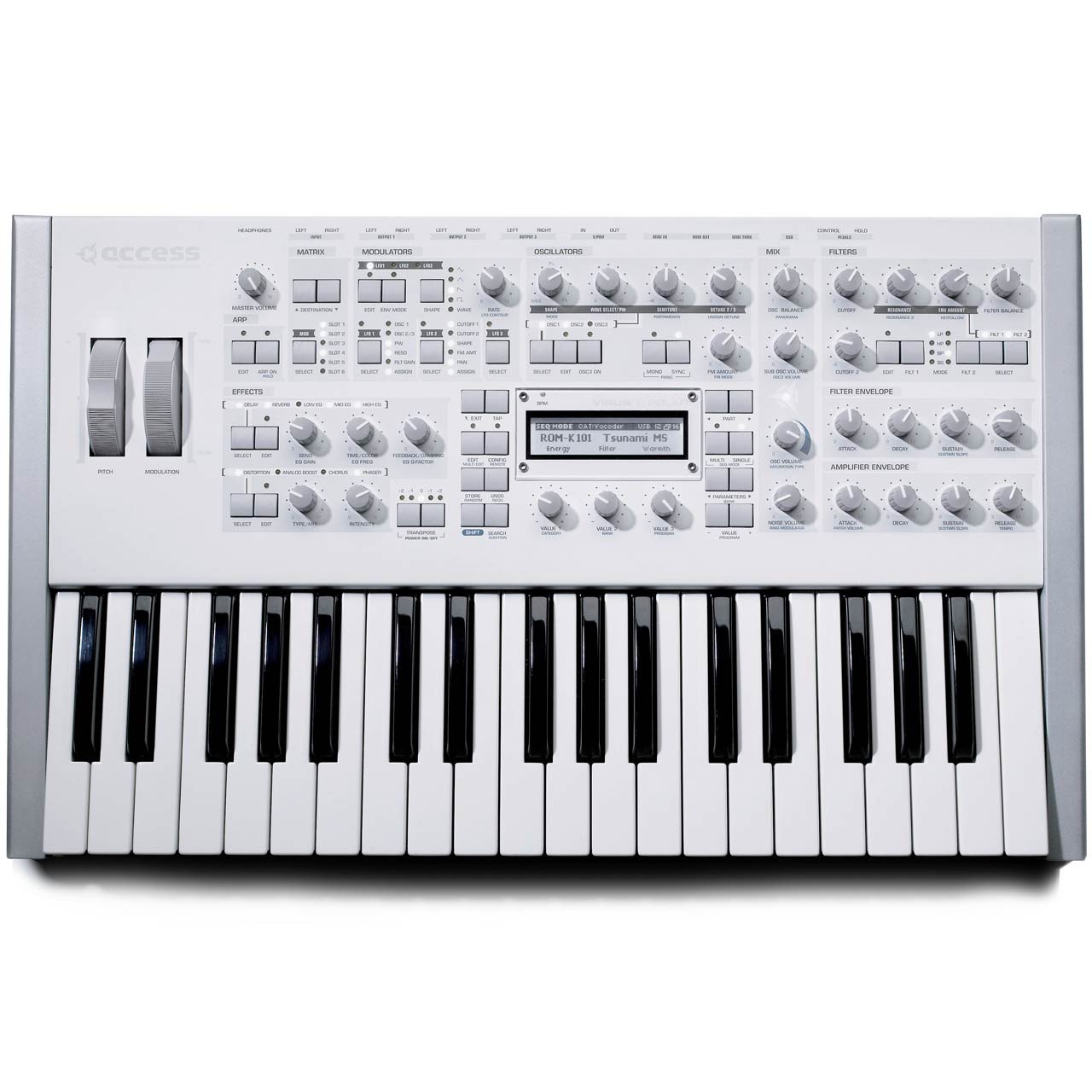 Keyboard Synthesizers - Access Virus TI 2 Polar Keyboard Synthesizer