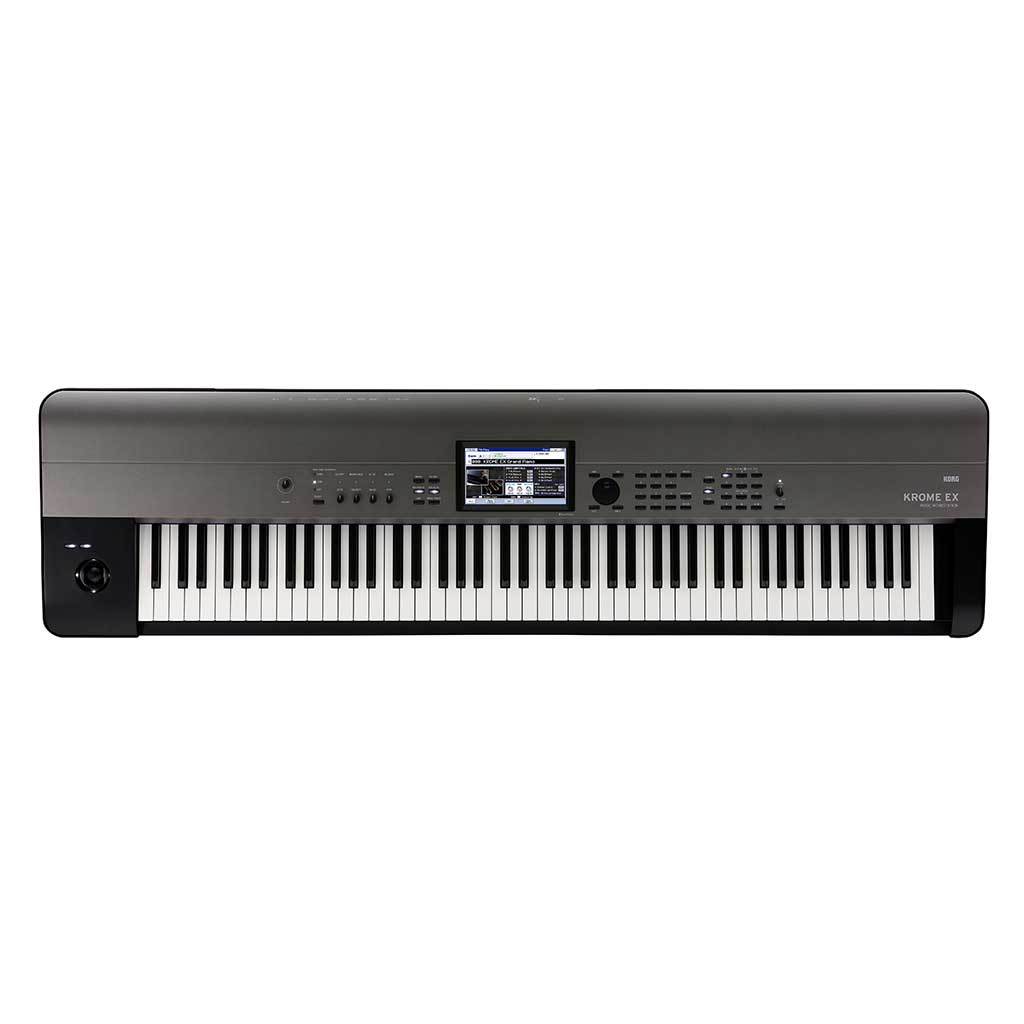 Keyboard Synthesizers - Korg Krome EX 88 88-weighted Key Synthesizer Workstation