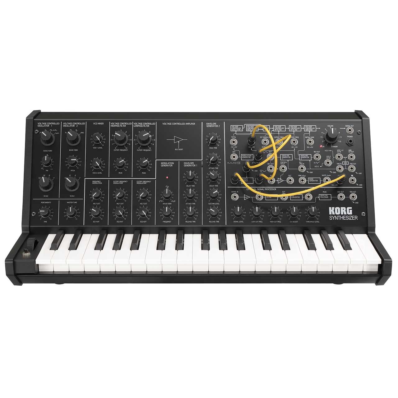 Keyboard Synthesizers - Korg MS-20 MINI Analog Synthesizer Keyboard