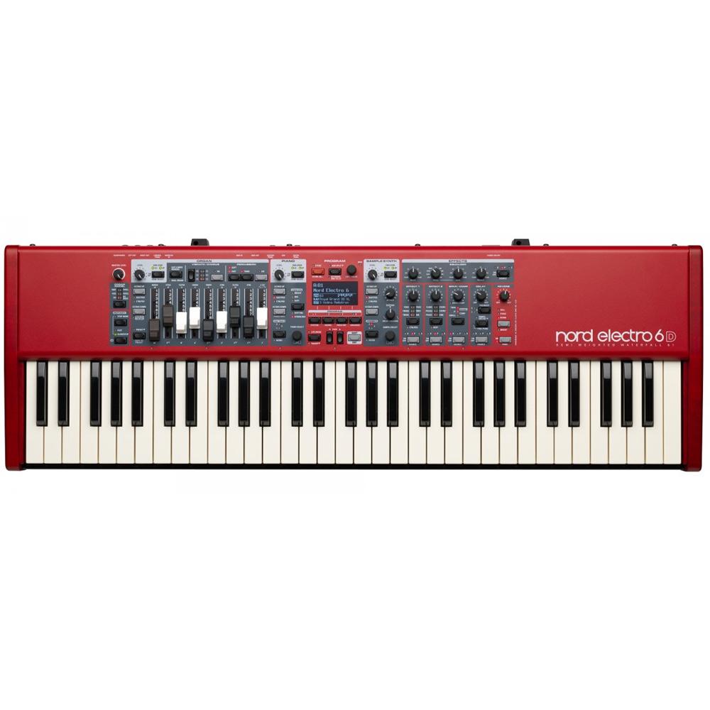 Keyboard Synthesizers - Nord Electro 6D 61-note Semi-Weighted Waterfall Keybed