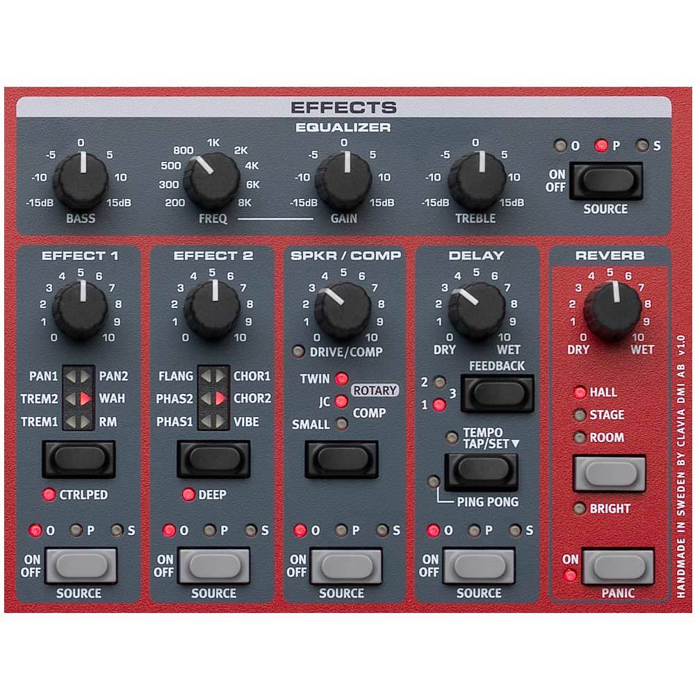 Keyboard Synthesizers - Nord Electro 6D 61-note Semi-Weighted Waterfall Keybed