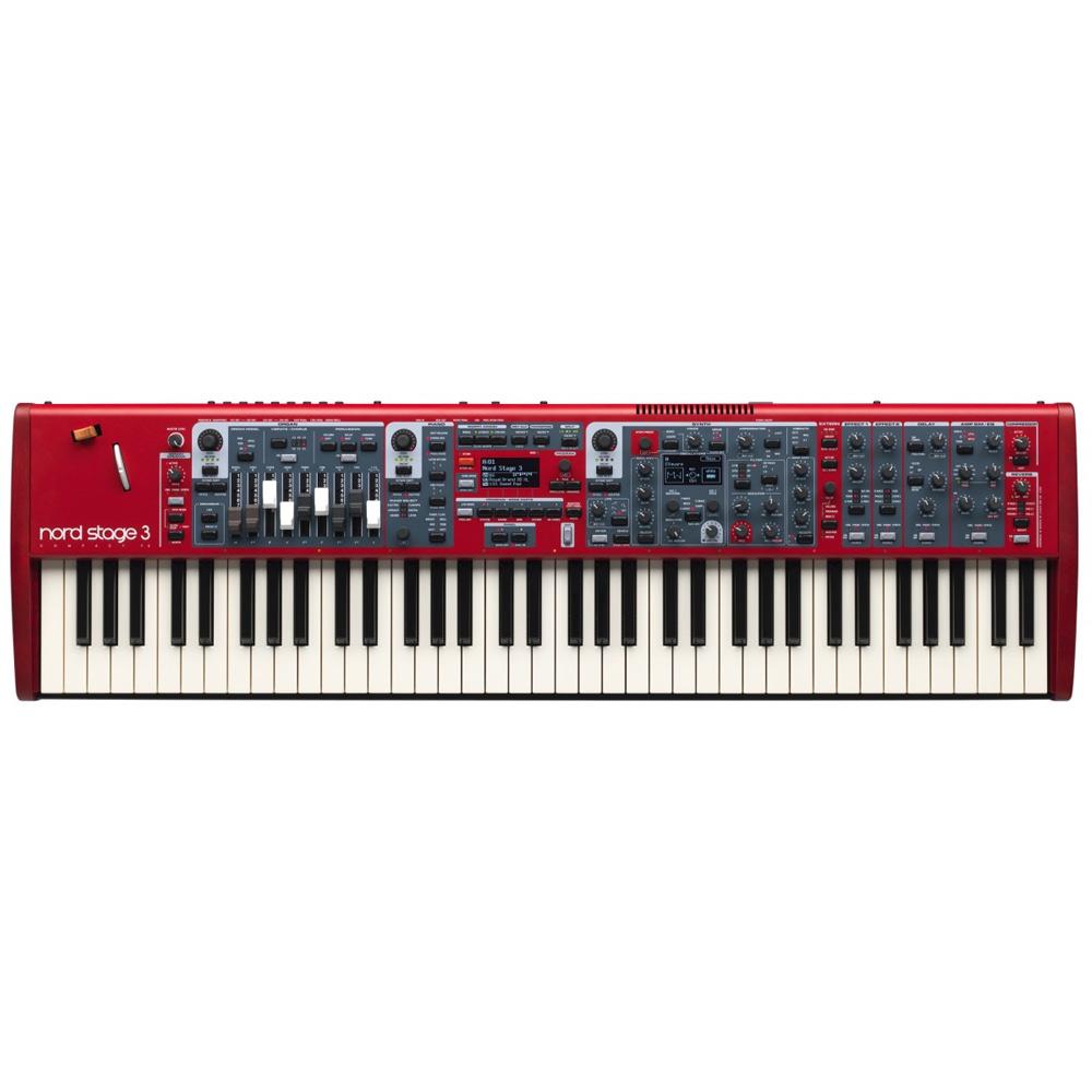Keyboard Synthesizers - Nord Stage 3 Compact 73-note Semi Weighted Waterfall Keybed