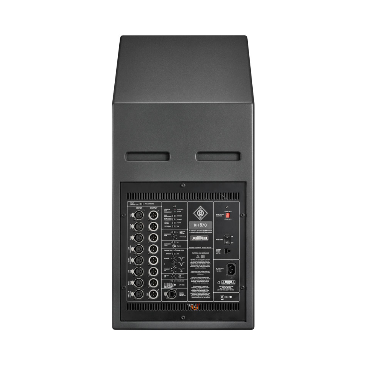Neumann KH 870 G Active Subwoofer with 7.1 Bass Management