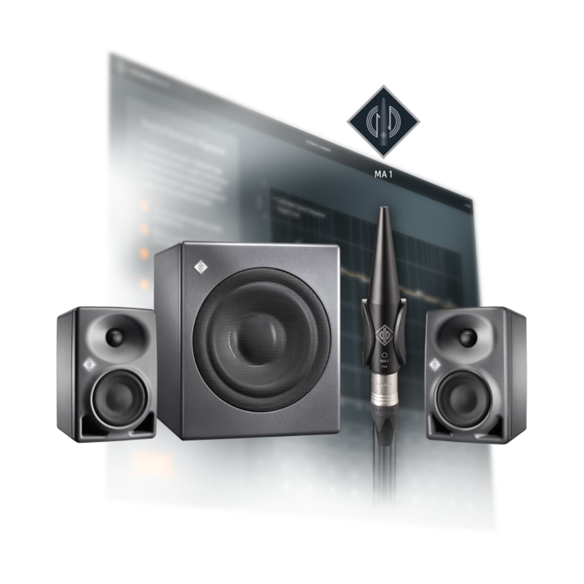 Neumann Monitor Alignment kit Includes MA 1, 2 KH 80 DSP and 1 KH 750 DSP