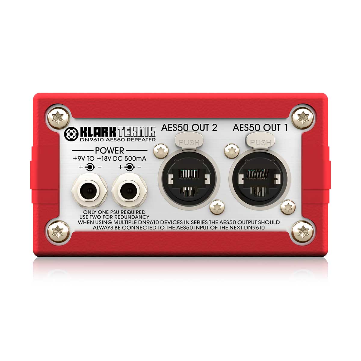 Klark Teknik AES50 Dual Port AES50 Repeater with up to 100 Metre Range