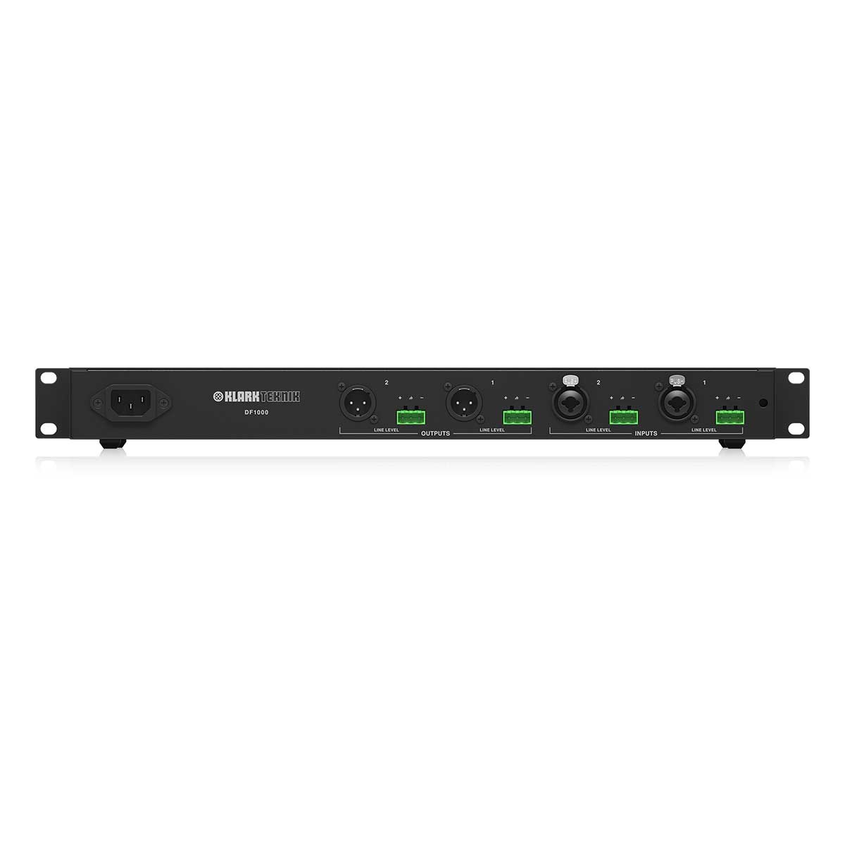 Klark Teknik DF1000 Dual Channel Feedback Suppression Processor
