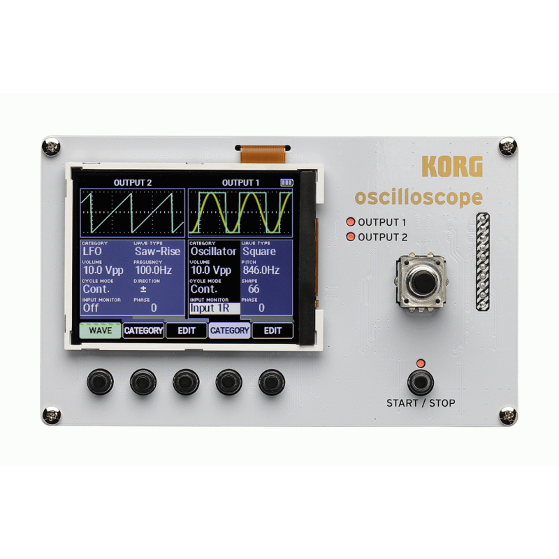 KORG NTS-2 Oscilloscope Kit + Patch & Tweak with Korg Book
