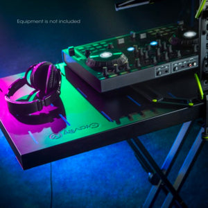 Gravity KSX2RD Set With Double Braced X-Frame Keyboard Stand & Rapid Desk