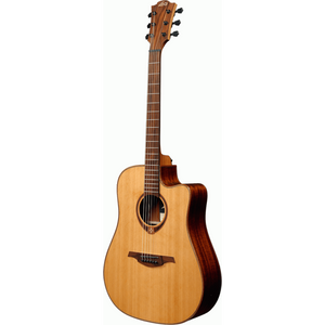Lag T118DCE Dreadnought Cutaway with Solid Cedar Top