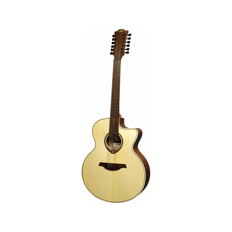 LAG T177 12 String Jumbo Acoustic Electric Guitar