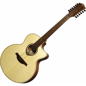 LAG T177 12 String Jumbo Acoustic Electric Guitar