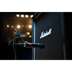 Lauten Audio LS-208 Large Diaphragm Condenser Microphone with guitar cab