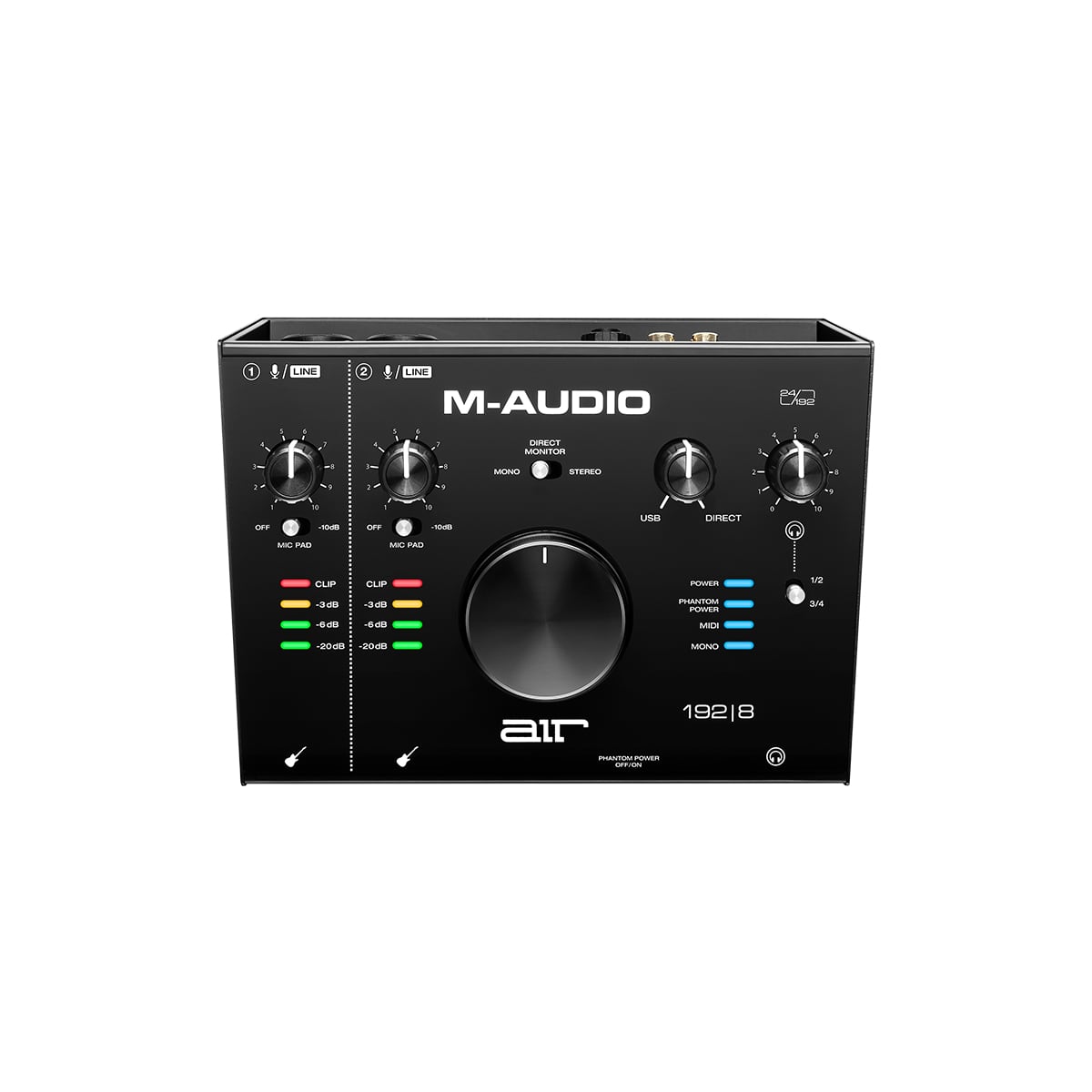 M-Audio AIR 192|8 2 In 4 Out USB Audio Interface