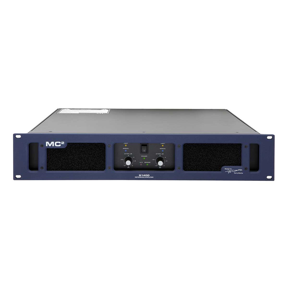 MC² S1400 2-Channel Premium Studio-Monitoring Amplifier