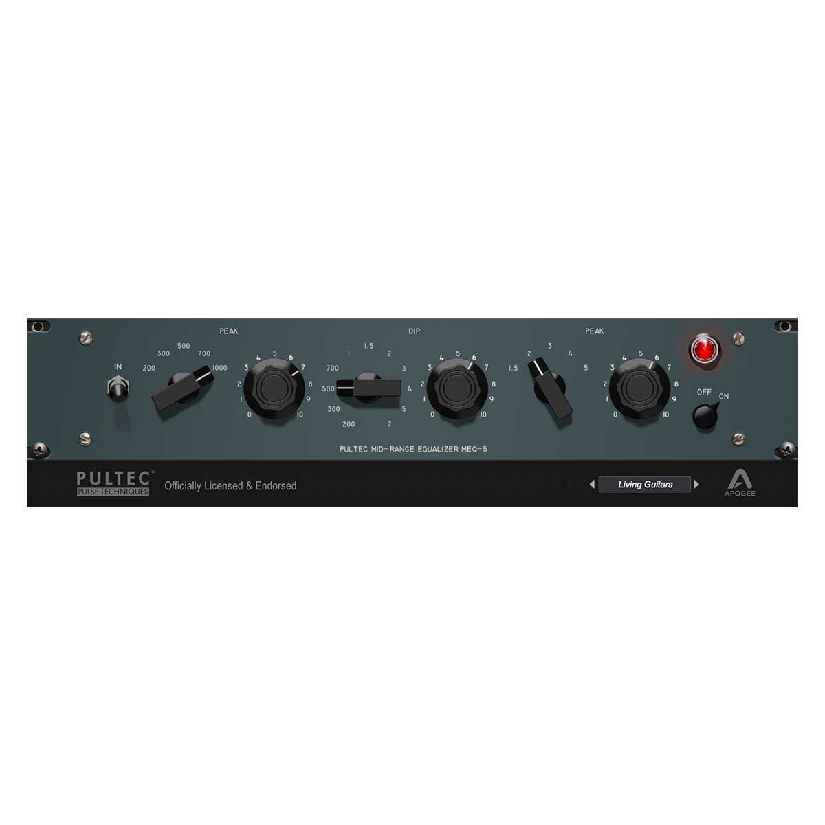 Apogee Pultec MEQ-5 Mid-Range EQ (Serial Nr + Download)