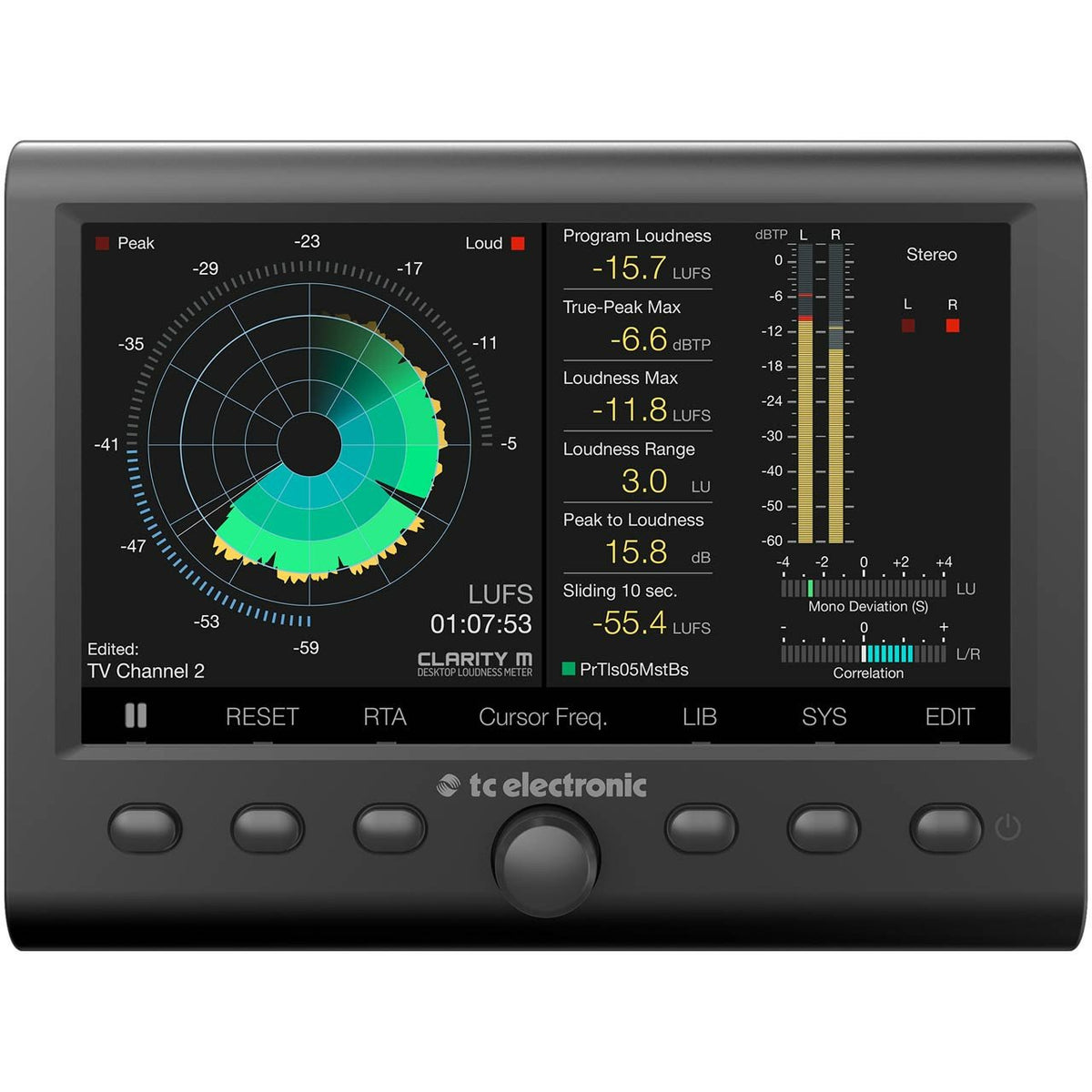 Metering - TC Electronic Clarity M Desktop Audio Meter