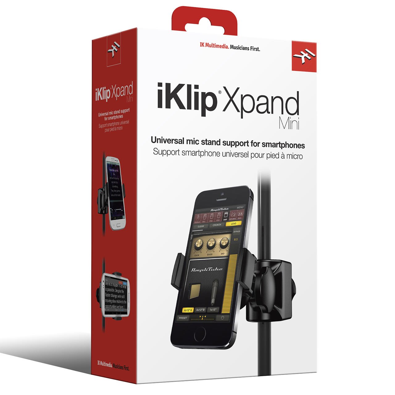 Microphone Accessories - IK Multimedia IKlip Xpand Mini - Universal Mic Stand Support