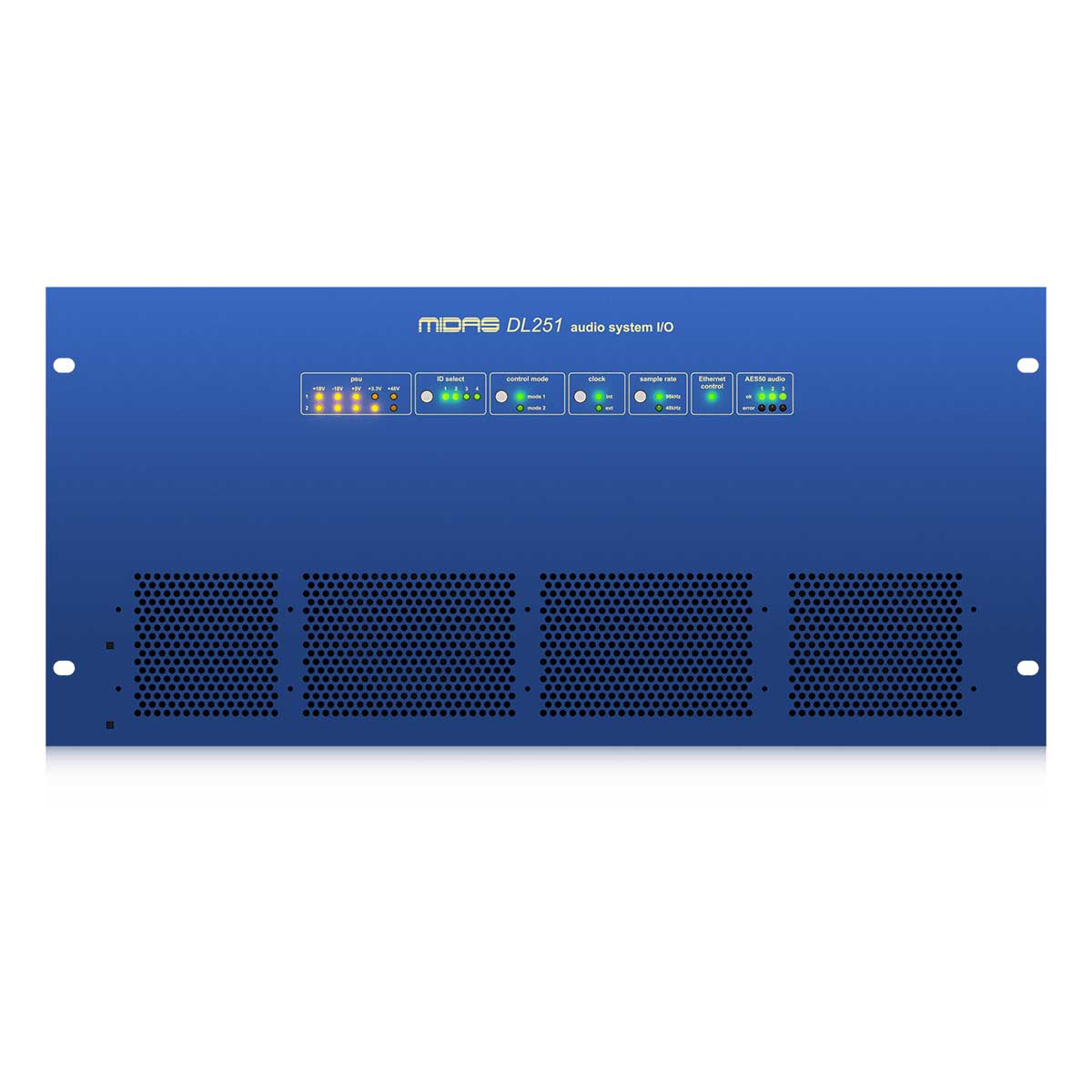 Midas DL251 48 Input, 16 Output Stage Box with 48 Midas Microphone Preamplifiers