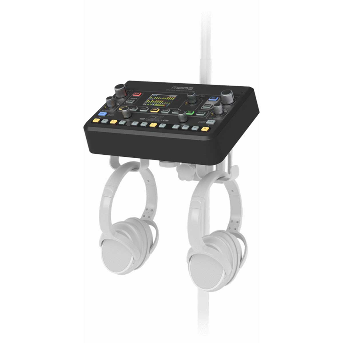 Midas DP48 Dual 48 Channel Personal Monitor Mixer with SD Card Recorder, Stereo Ambience Microphone and Remote Powering
