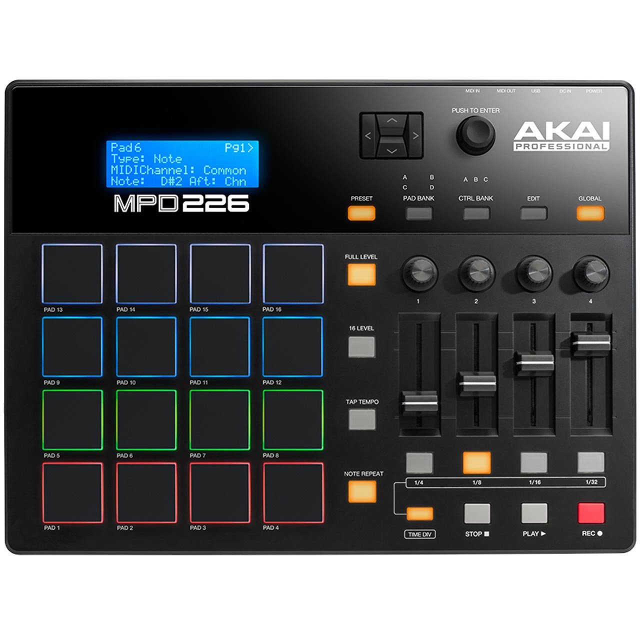 MIDI Controllers - AKAI MPD226 MIDI Pad Controller