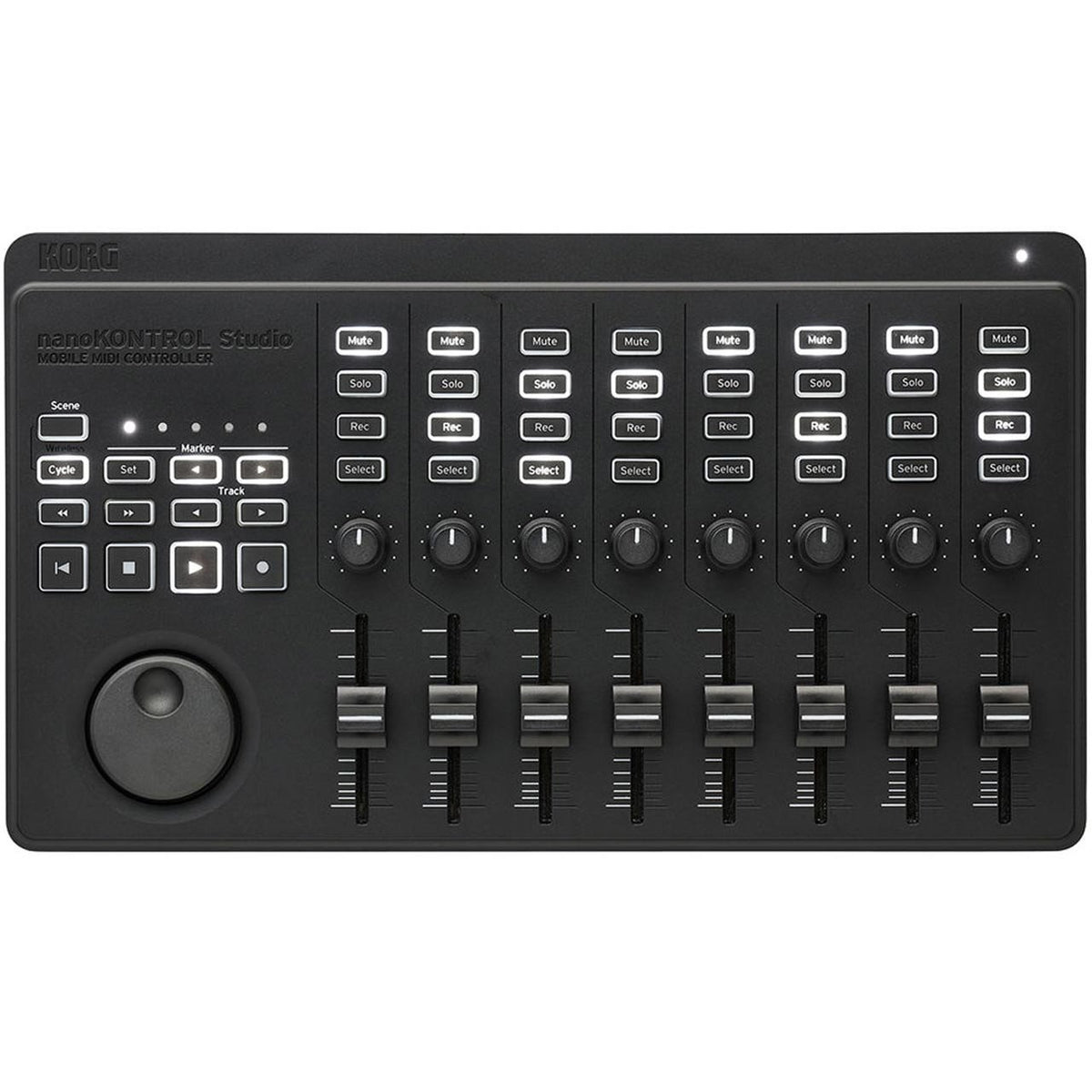 MIDI Controllers - Korg NanoKONTROL Studio - Mobile MIDI Controller