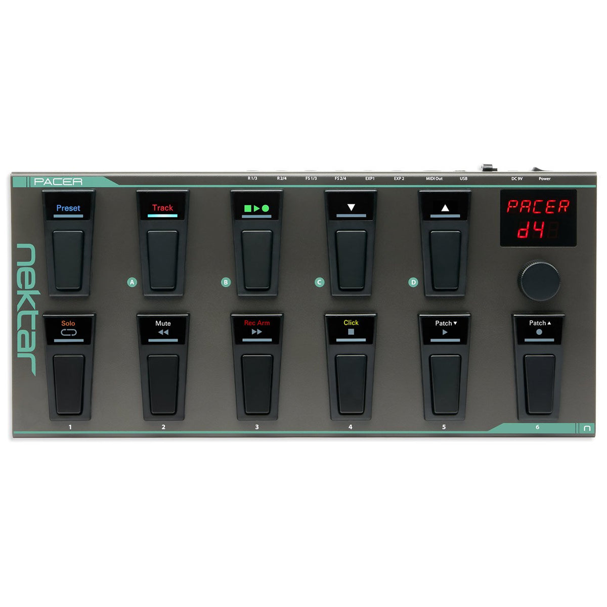 MIDI Controllers - Nektar Pacer - USB DAW MIDI Foot Controller