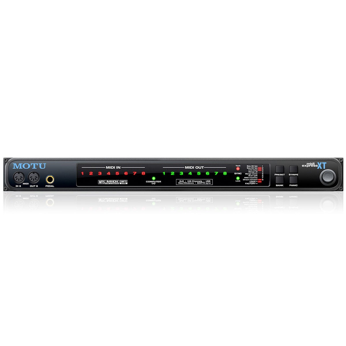 Motu Midi Router MOTU MIDI Express XT MIDI Interface - Sounds Easy