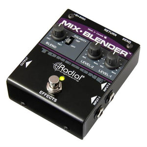 Radial Engineering Tonebone Mix-Blender Dual input guitar mixer with insert loop to blend in effects
